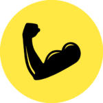Icon Muskeln - Mehrwert Belastbarer